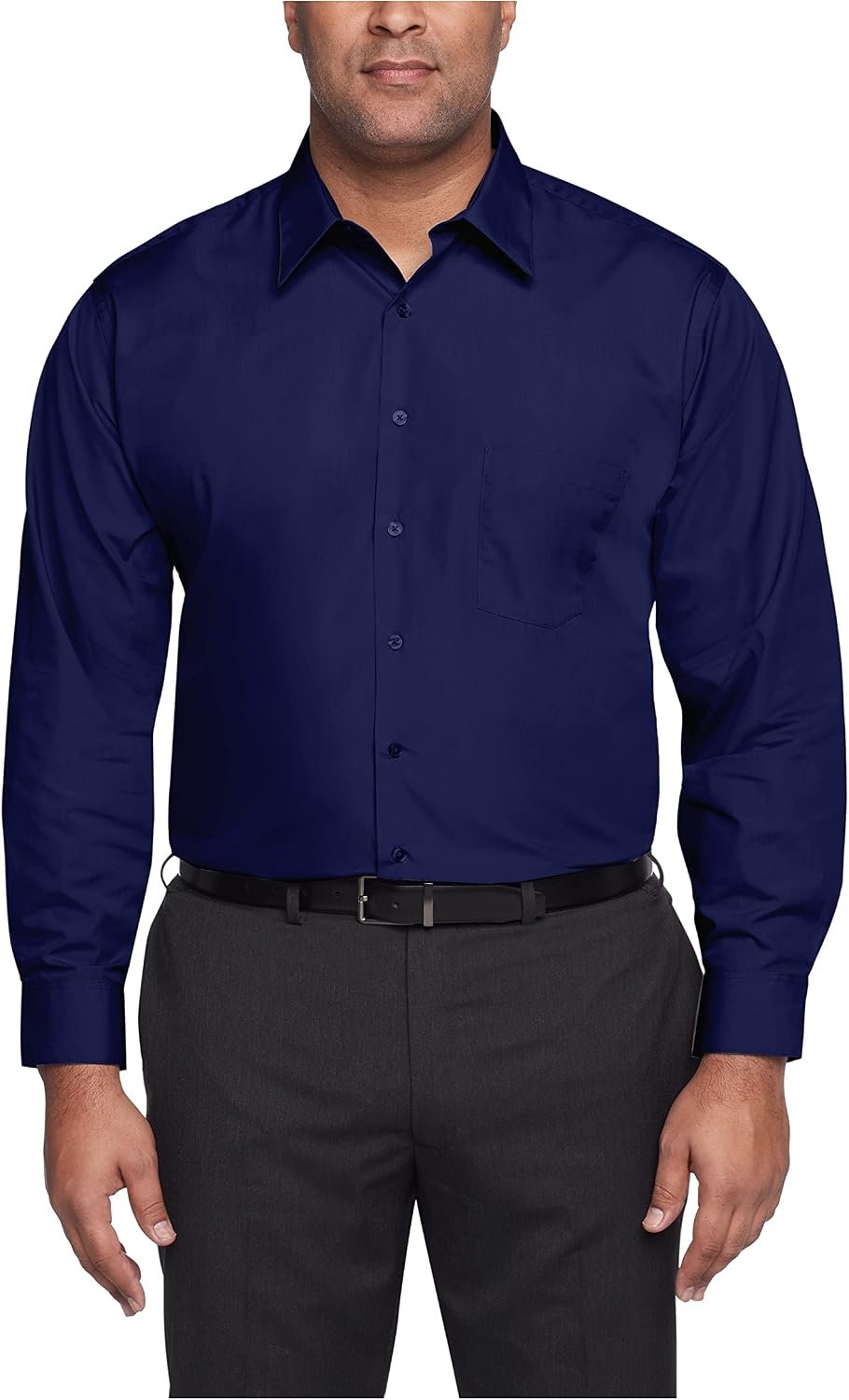 Men's Dress Shirts Poplin (Big and Tall)
