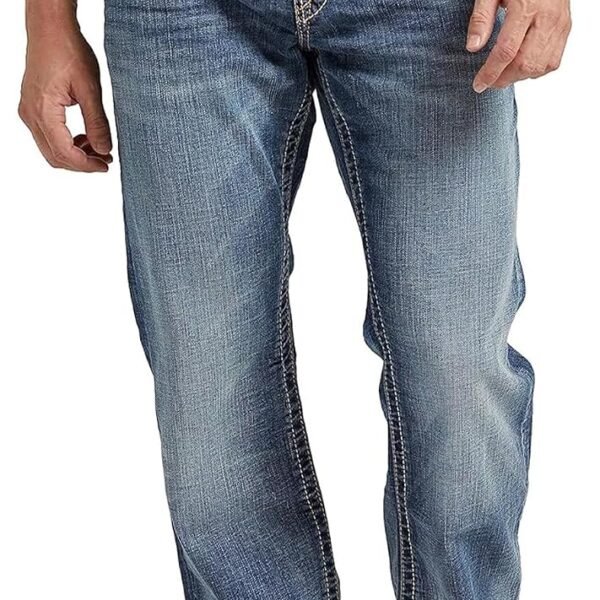 Men's  Relaxed Fit Straight Leg Jeans