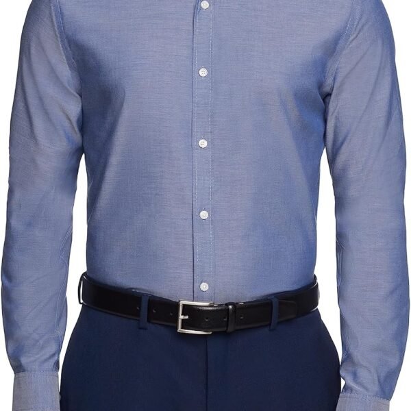 Men's Dress Shirt Slim Fit Non Iron Solid